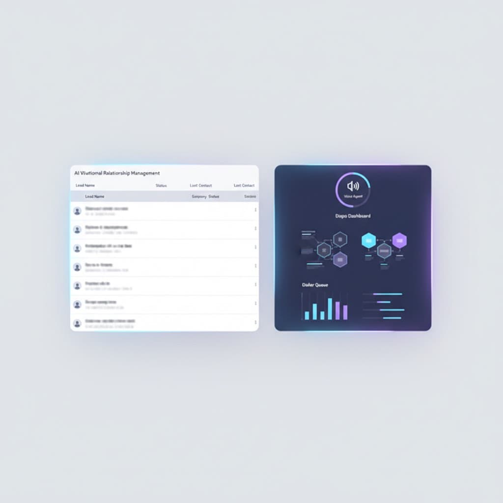 REIkit alternatives comparison: legacy wholesaler CRM next to an AI-driven wholesaling stack with voice agent and dispo dashboard