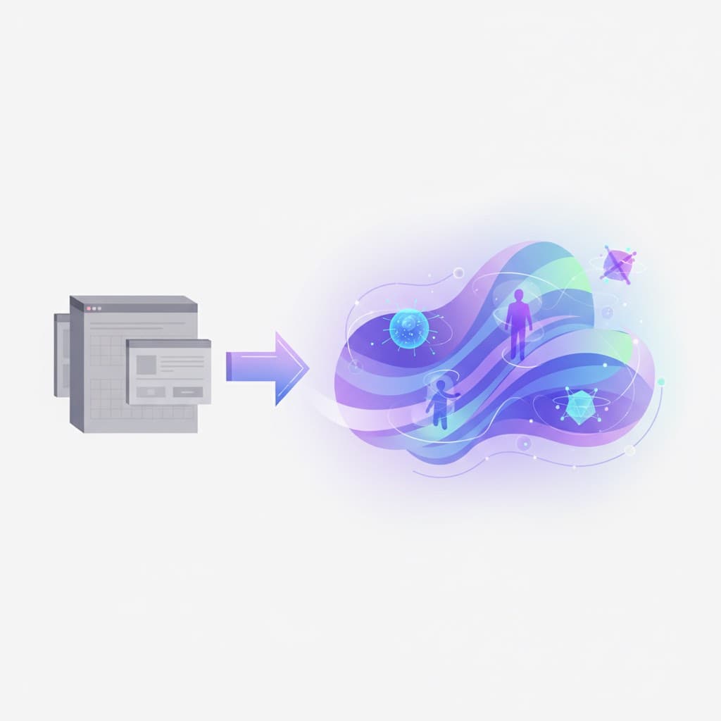 Podio Alternatives for Real Estate: AI-First CRM vs Podio Podio alternatives real estate visualization showing legacy CRM transforming into an AI-first CRM with agent avatars